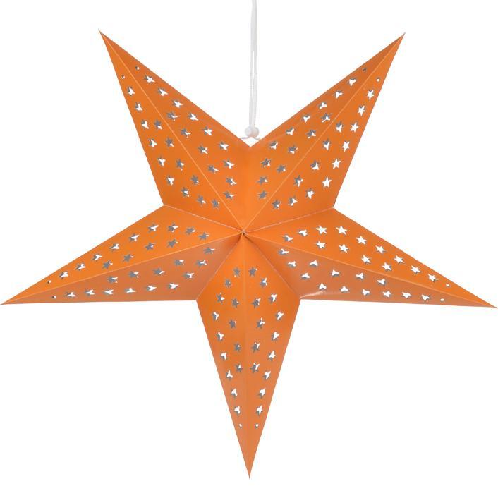 Orange Star Lantern Lamps