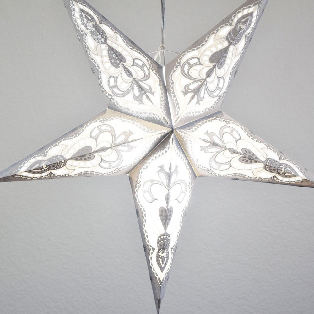 Black & Grey Star Lantern Lamps