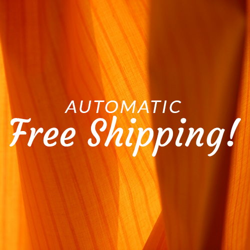 Automatic Free Ground Shipping!