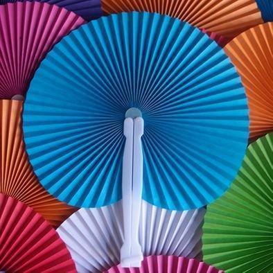 Accordion Paper Hand Fans