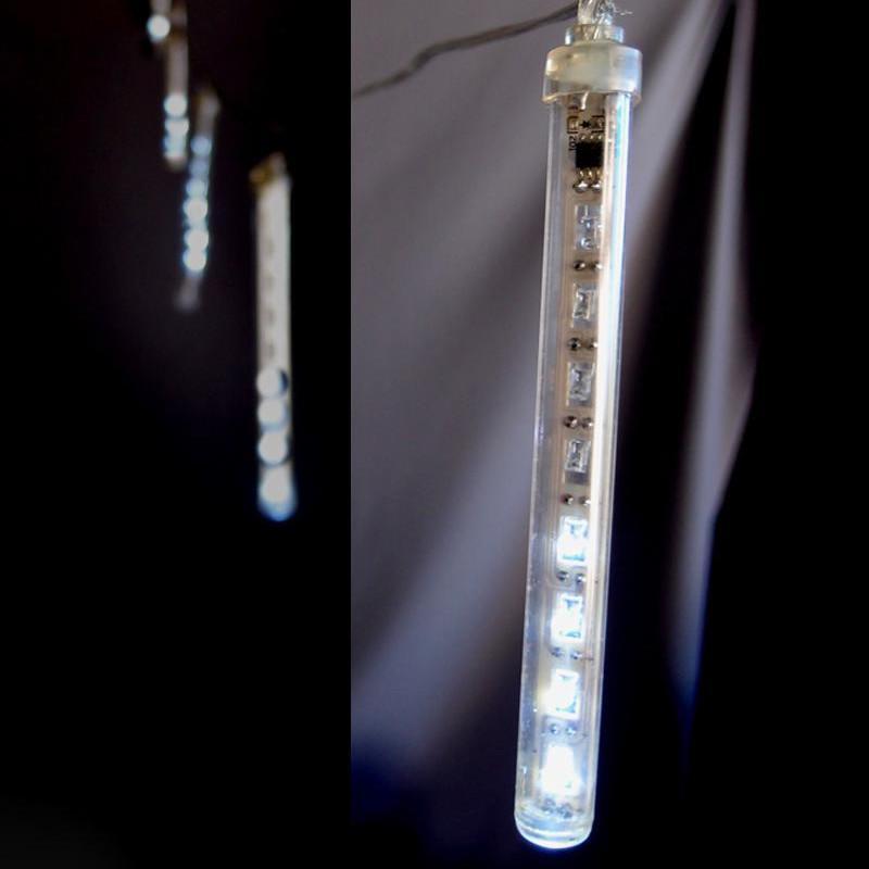 LED Meteor Rainfall Light Tubes - Battery Operated
