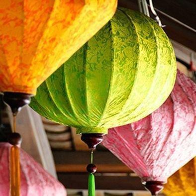 Vietnamese Silk Lanterns