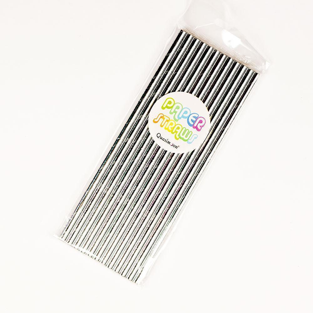 Solid Color Paper Straws