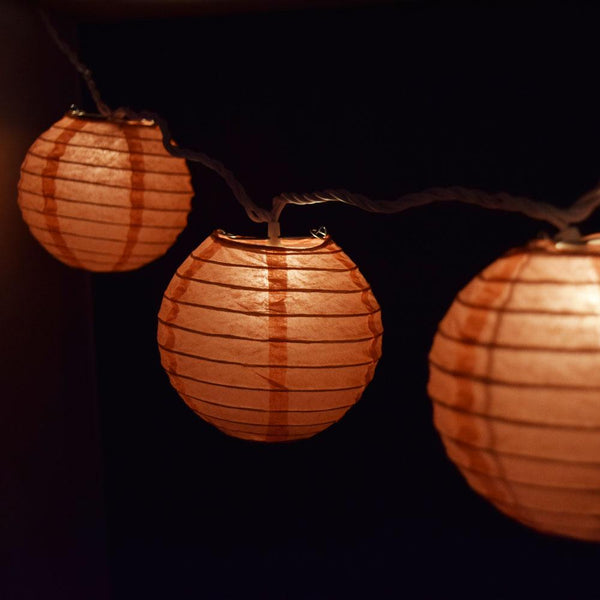 36" Roseate / Pink Coral Jumbo Round Paper Lantern, Even Ribbing, Chinese Hanging Wedding & Party Decoration