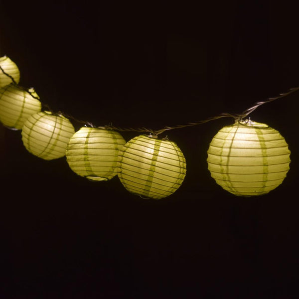 (Discontinued) 36" Chartreuse Jumbo Round Paper Lantern, Even Ribbing, Chinese Hanging Wedding & Party Decoration
