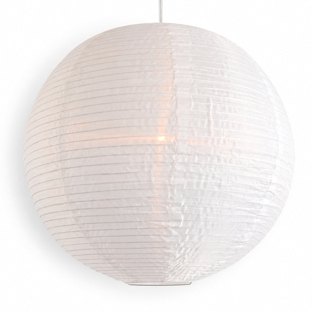 16-Inch White Fine Line Premium Nylon Lantern, Extra Sturdy - Luna