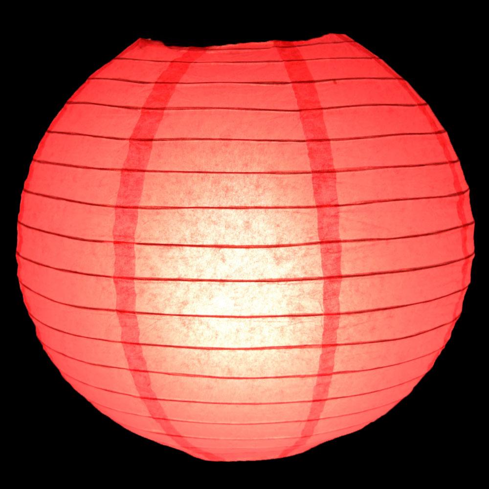 MoonBright 12&quot; Hot Pink Paper Lantern Outdoor String Light Set (10-Pack Combo Kit) - Luna Bazaar | Boho &amp; Vintage Style Decor