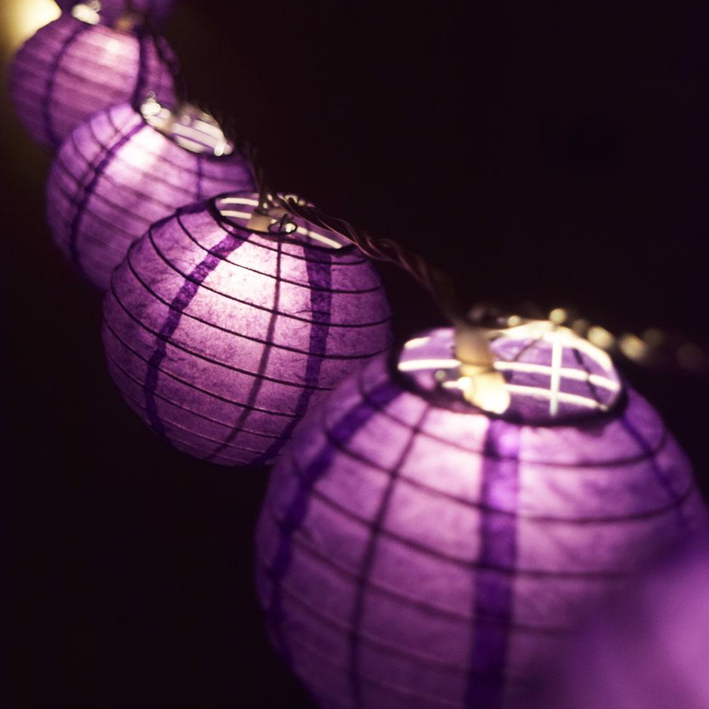 LampLust String Lights Paper Lanterns with Lights, 10 Multicolor Chinese  Lanterns, 3 Inch Diameter, …See more LampLust String Lights Paper Lanterns