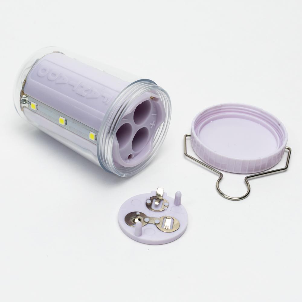 3-Pack Kit w/ Remote Control Cool White 12-LED Omni360 Omni-Directional Lantern Light, Hanging / Table Top (Battery Powered) - Luna Bazaar | Boho &amp; Vintage Style Decor