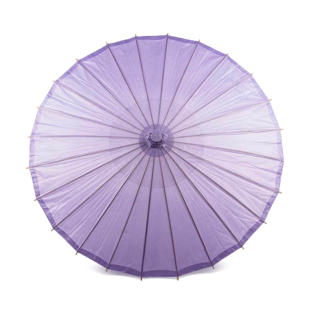 32 Inch Lavender Paper Parasol Umbrella - LunaBazaar.com - Discover.Decorate. Celebrate.