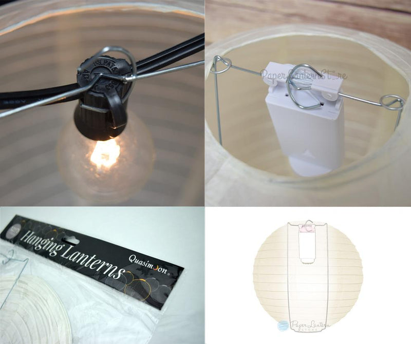 5-Pack 6 Inch Arcadia Teal Parallel Ribbing Round Paper Lantern - Luna Bazaar | Boho &amp; Vintage Style Decor