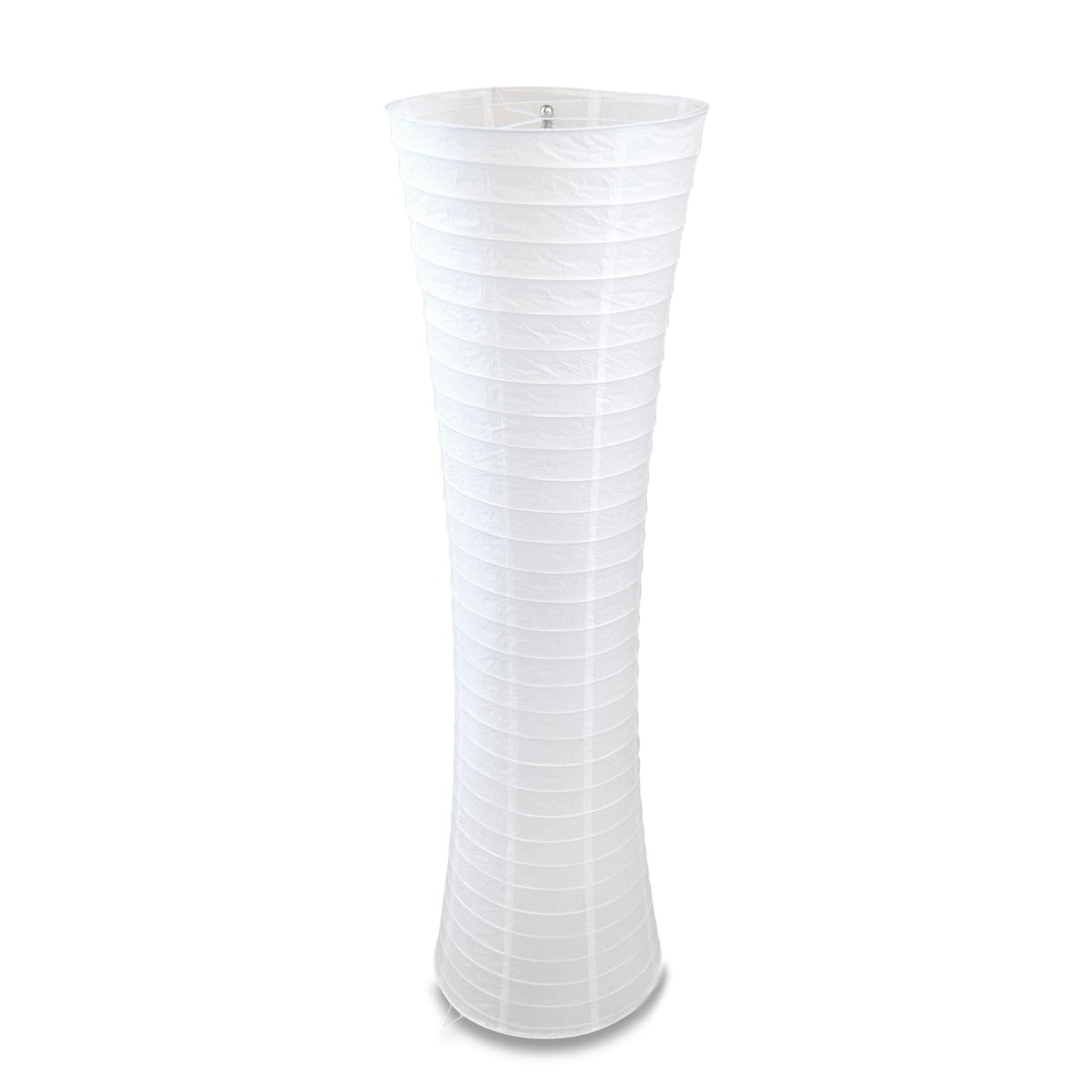 4-FT Cylinder Paper Lantern Floor Lamp Shade - 14-inch x 48-inch (SHADE + FRAME ONLY)