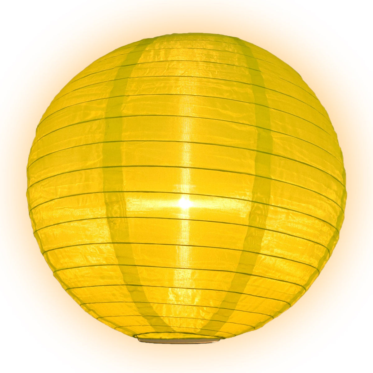 18 Inch Apple Green Shimmering Nylon Lantern - Luna Bazaar | Boho &amp; Vintage Style Decor