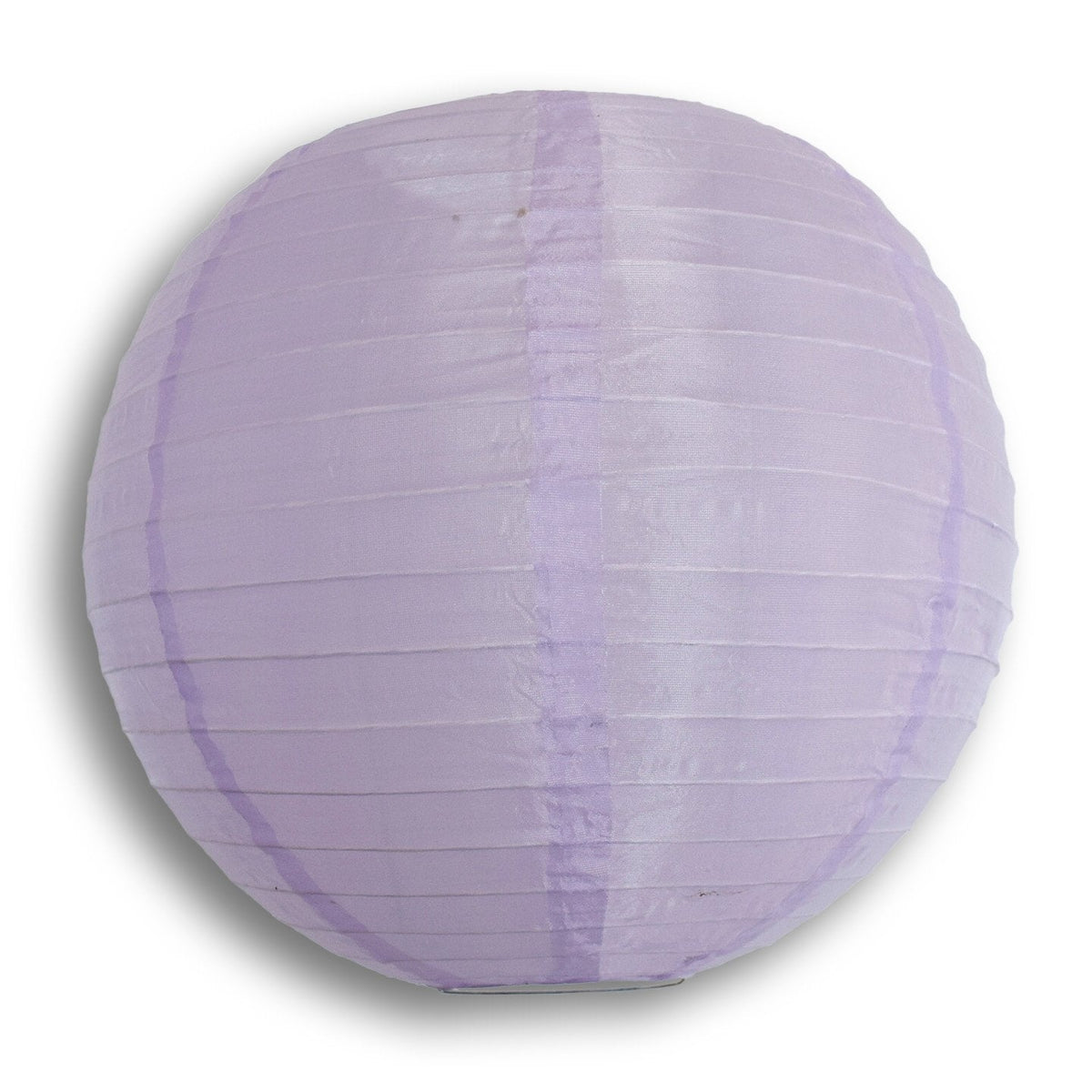 36&quot; Light Purple Jumbo Shimmering Nylon Lantern, Even Ribbing, Durable, Dry Outdoor Hanging Decoration - Luna Bazaar | Boho &amp; Vintage Style Decor