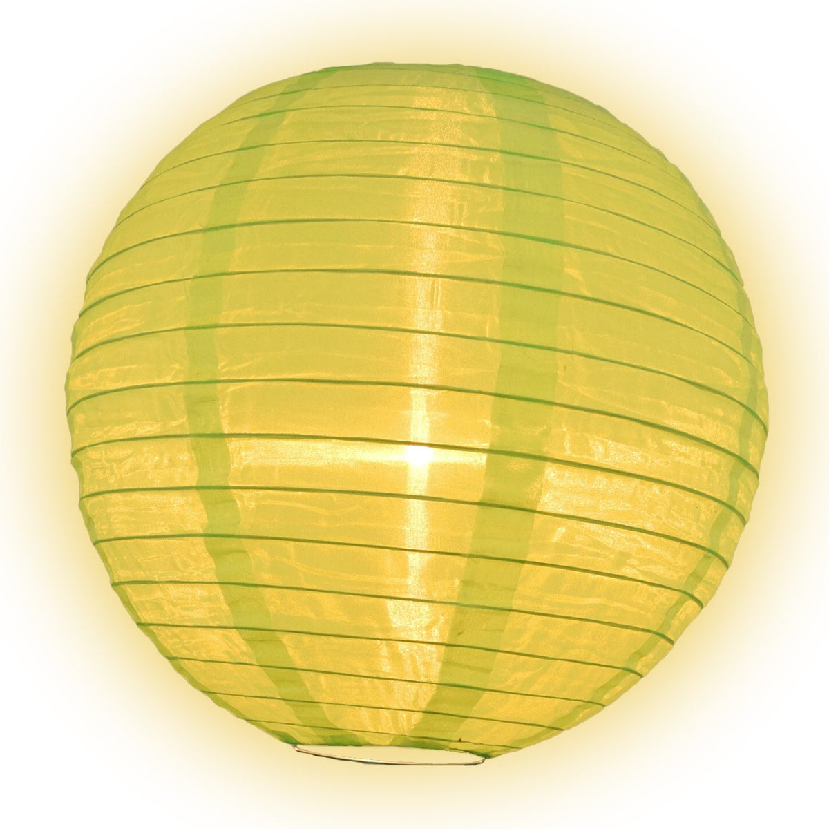 20 Inch Neon Green Shimmering Nylon Lantern - LunaBazaar.com - Discover. Celebrate. Decorate.