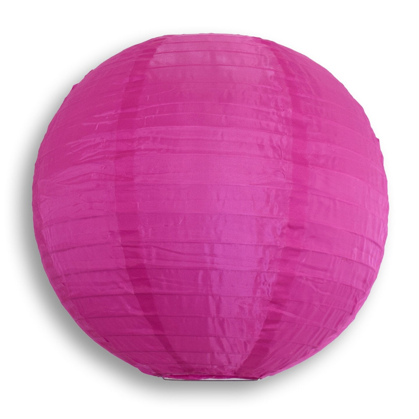 10 Inch Ultra Violet Shimmering Nylon Lantern, Parallel Ribbing, Durable, Hanging - Luna Bazaar | Boho & Vintage Style Decor
