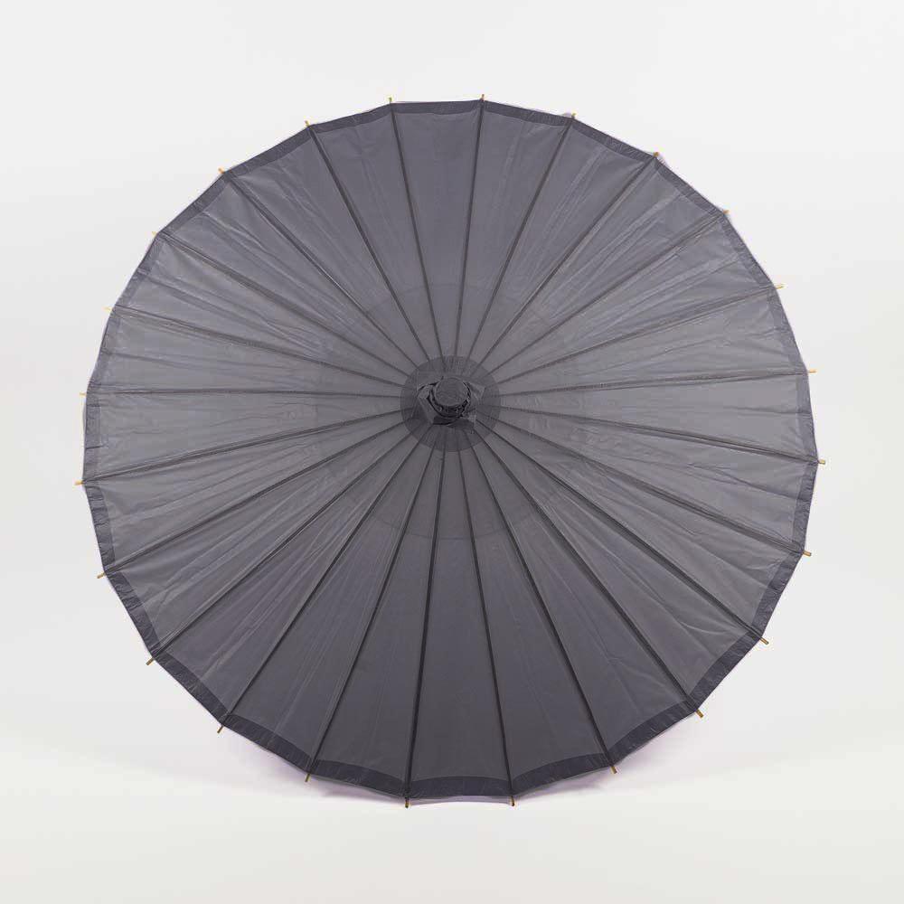 32 Inch Black Paper Parasol Umbrella