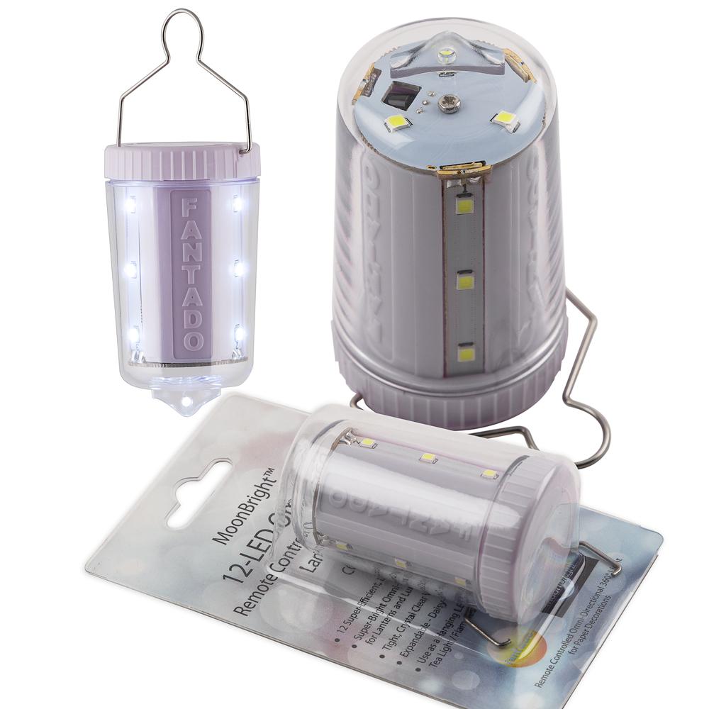 Illuminated White Tidal Waves Cordless Lighted Star Lantern, Battery Powered Omni360 Combo Kit - Luna Bazaar | Boho &amp; Vintage Style Decor