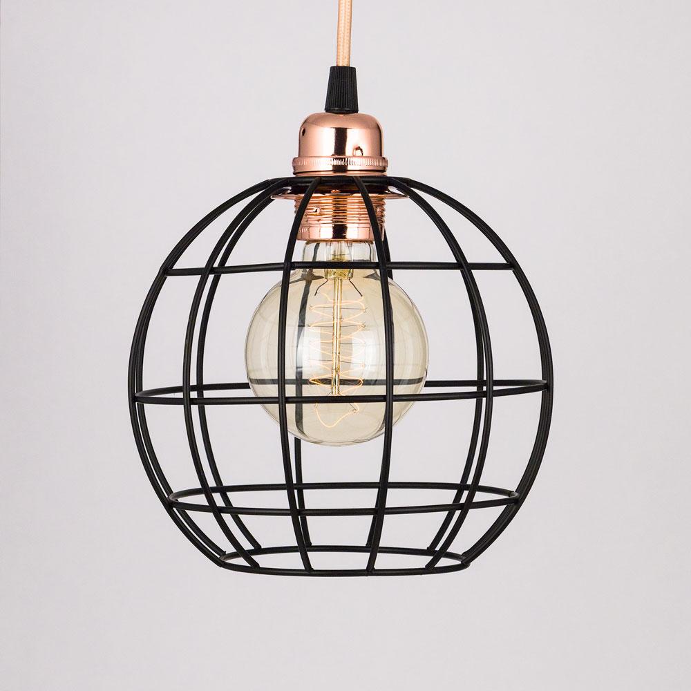 Protected By Light Fixture Cage