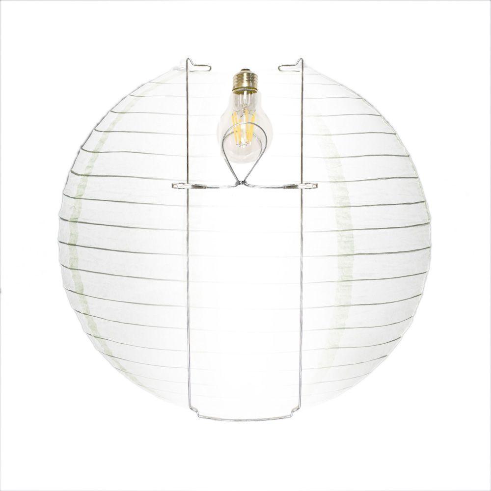 12 Inch Hang On Bulb Wire Expanders for Paper Lanterns - Pack of 6 - Luna Bazaar | Boho & Vintage Style Decor