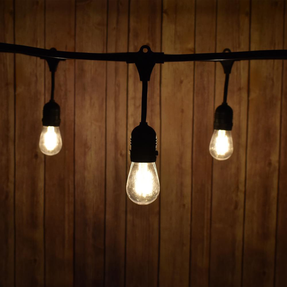 LED Filament S14 Shatterproof Energy Saving Light Bulb, Dimmable, 2W,  E26 Medium Base - PaperLanternStore.com - Paper Lanterns, Decor, Party Lights &amp; More