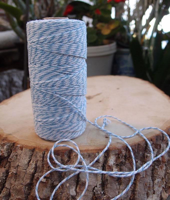 Light Blue Bakers Twine Decorative Craft String - Luna Bazaar | Boho ...