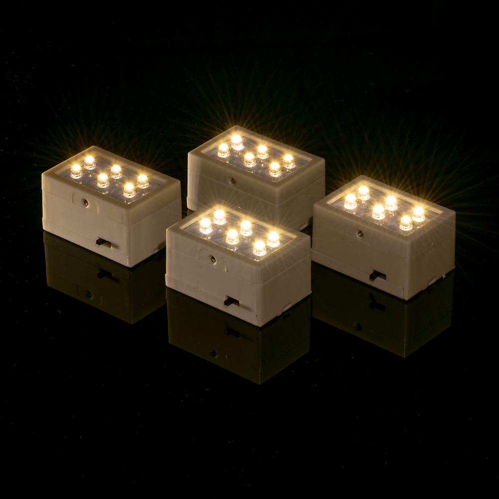 Fantado MoonBright&amp;#8482; 6-Pack 6-LED Luminary / Luminaria Bag Lights, Warm White (Battery Powered) - Luna Bazaar | Boho &amp; Vintage Style Decor