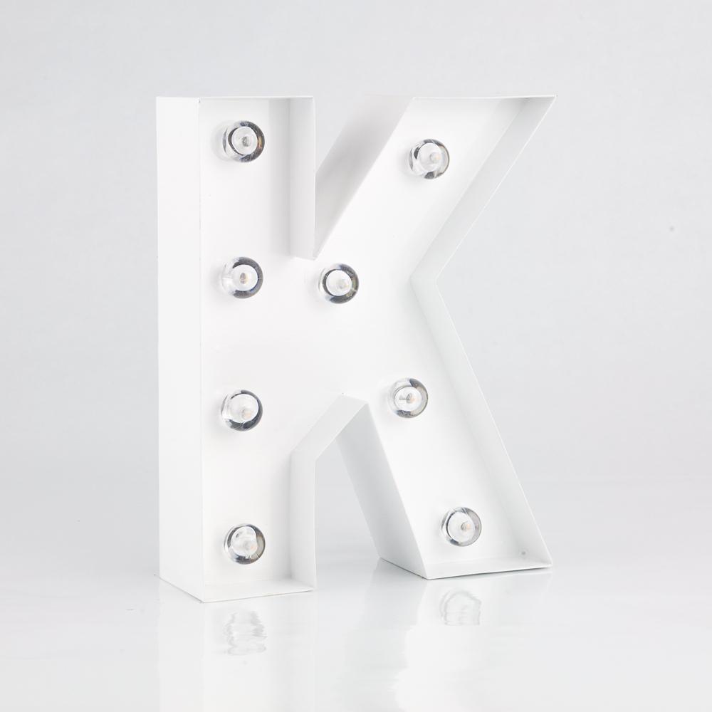 White Letter LED Light – Single Decorative Lighting Letter