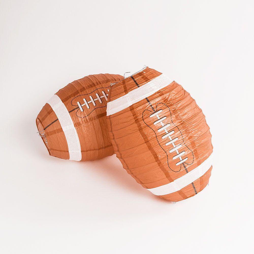 New England Pro Football Paper Lanterns 6pc Combo Tailgating Party Pack (Navy/Silver)  - by Luna Bazaar - Discover. Decorate. Celebrate.