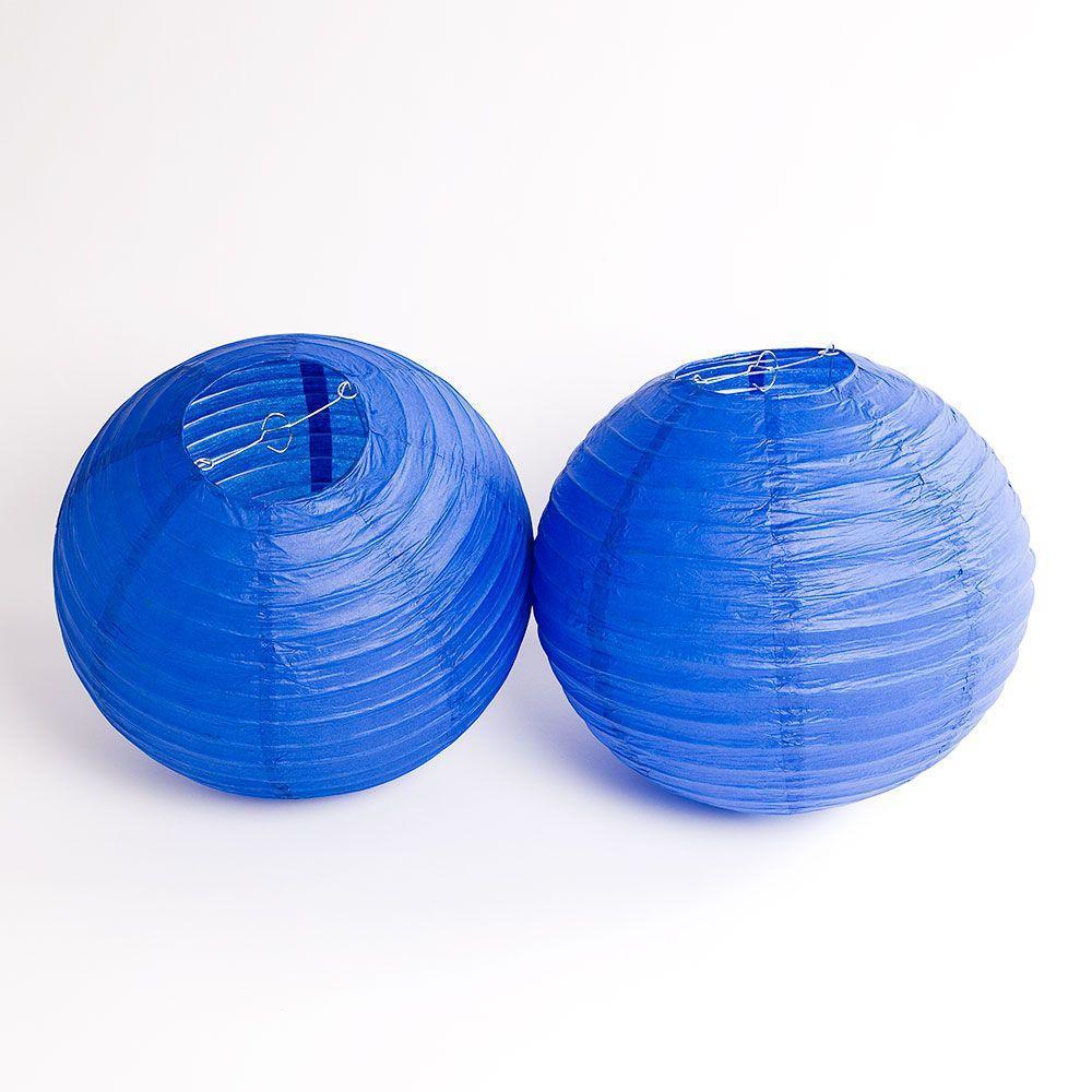 New England Pro Football Paper Lanterns 6pc Combo Tailgating Party Pack (Navy/Silver)  - by Luna Bazaar - Discover. Decorate. Celebrate.