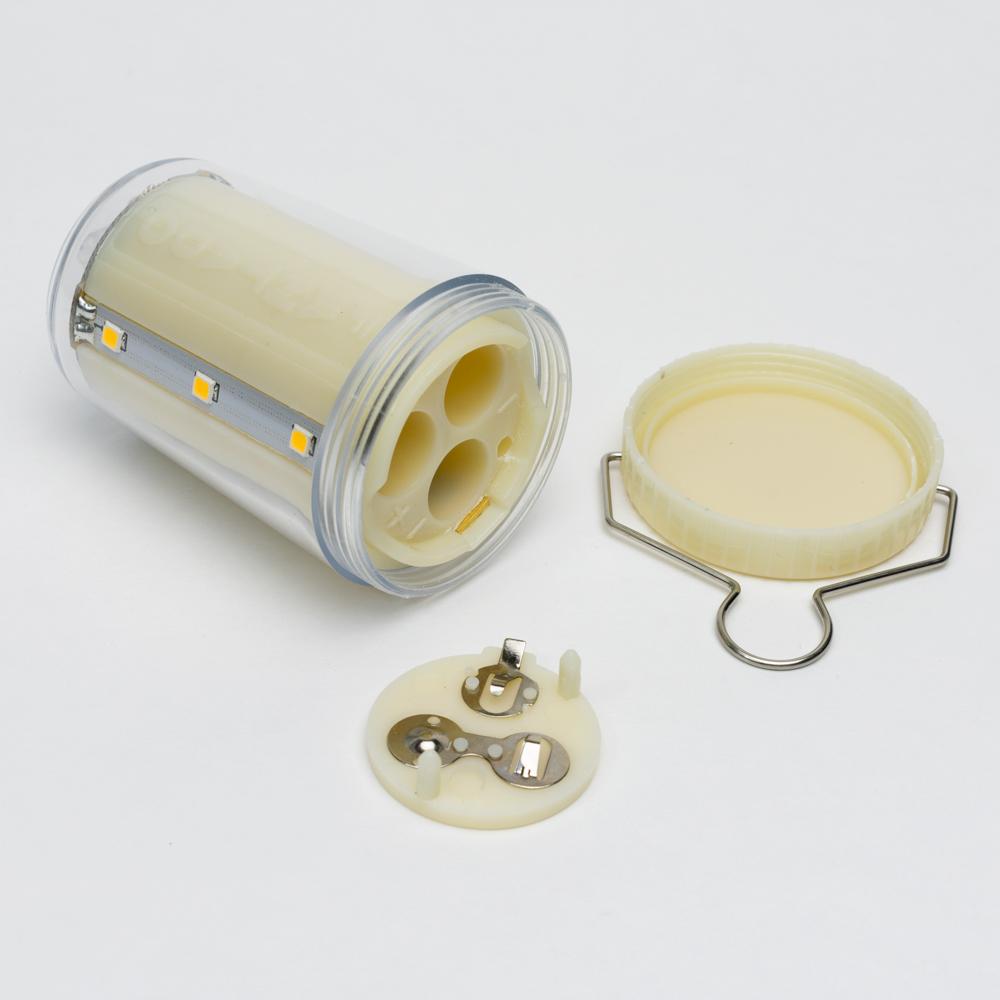 3-Pack Kit w/ Remote Control Warm White 12-LED Omni360 Omni-Directional Lantern Light, Hanging / Table Top (Battery Powered) - Luna Bazaar | Boho &amp; Vintage Style Decor