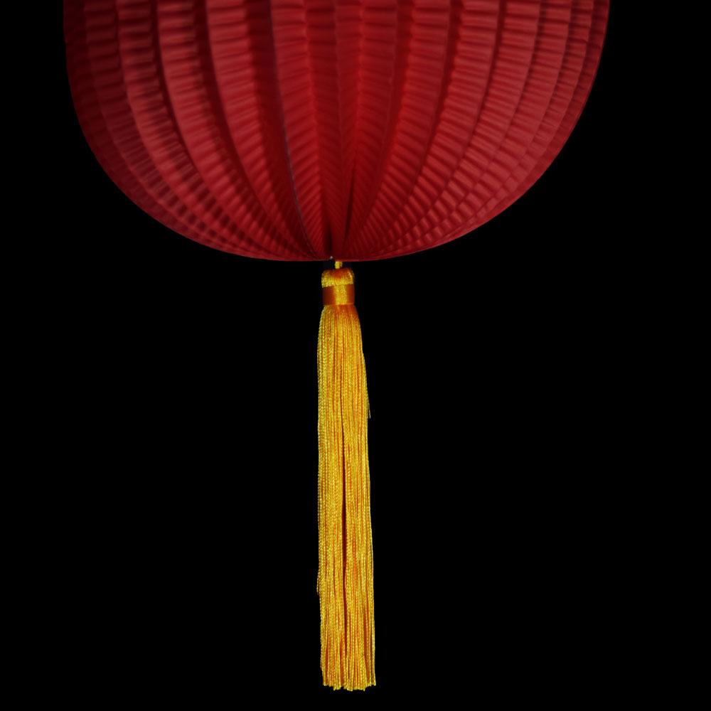 Yellow Tassel Hanging Ornament Accessory for Paper Lanterns (10 PACK) - Luna Bazaar | Boho &amp; Vintage Style Decor