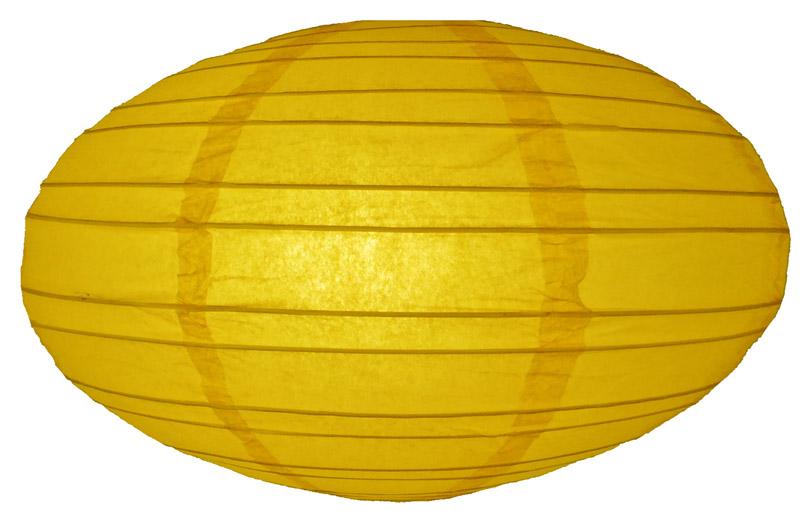 16&quot; Yellow Saturn Paper Lantern - Luna Bazaar | Boho &amp; Vintage Style Decor