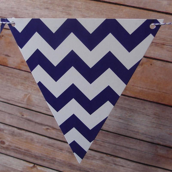 Purple Mix Pattern Triangle Flag Pennant Banner (11FT) - Luna Bazaar ...