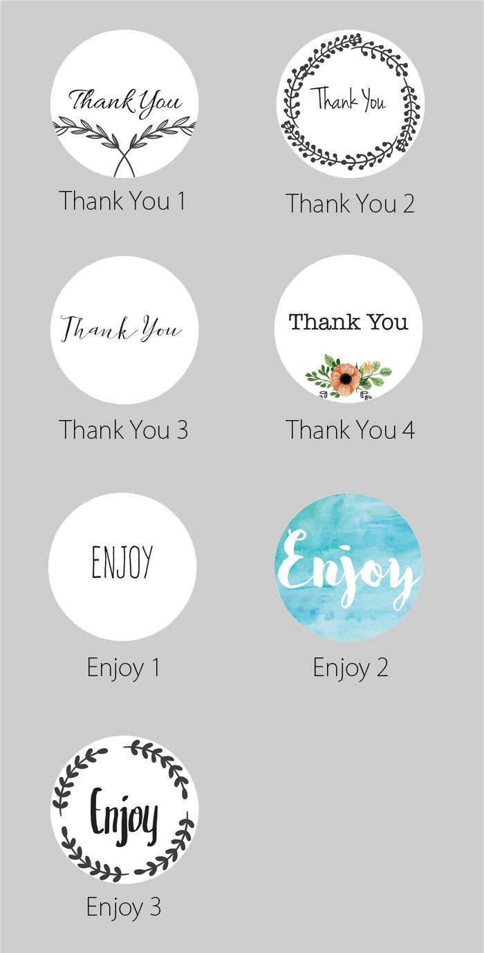 1-5-inch-thank-you-themed-circle-label-stickers-for-party-favors-inv-luna-bazaar-boho-vintage-style-decor for Thank You Labels Printable Free 1.5 Inch Thank You Themed Circle Label Stickers for Party Favors & Inv - Luna Bazaar | Boho & Vintage Style Decor for Thank You Labels Printable Free