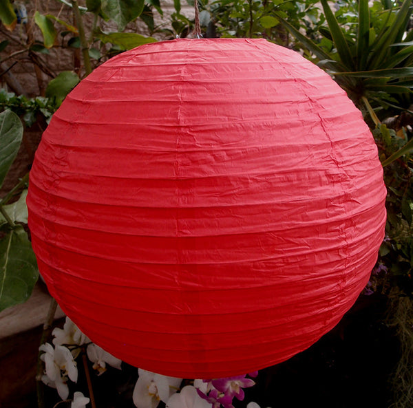 Valentine&#39;s Day Red Paper Lantern String Light COMBO Kit (21 FT, EXPANDABLE, White) - Luna Bazaar | Boho &amp; Vintage Style Decor